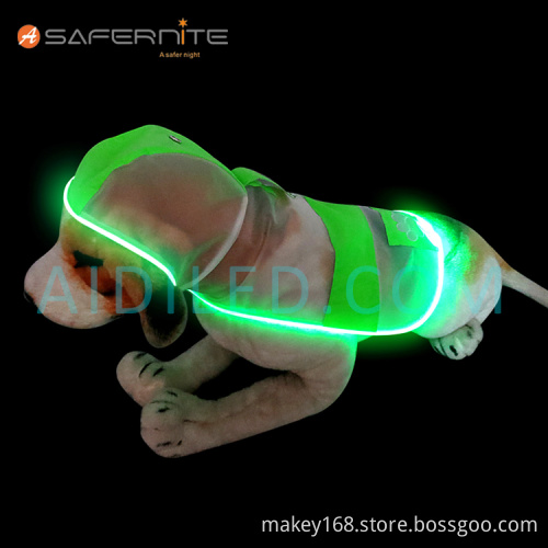 Led Light Up Waterproof Dog Rain Coat